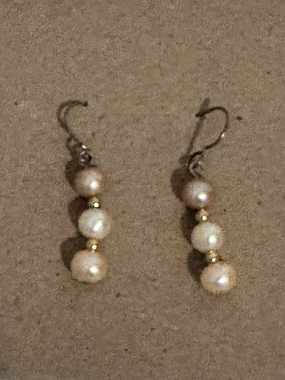 Delicate Small Pearl Drop Earrings – Bought in Japan